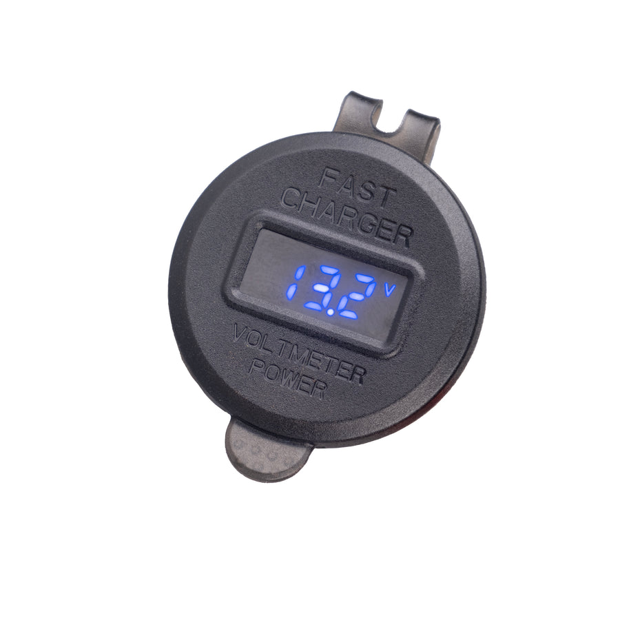 PA032 Dual port USB-C and USB-A power adapter/voltmeter