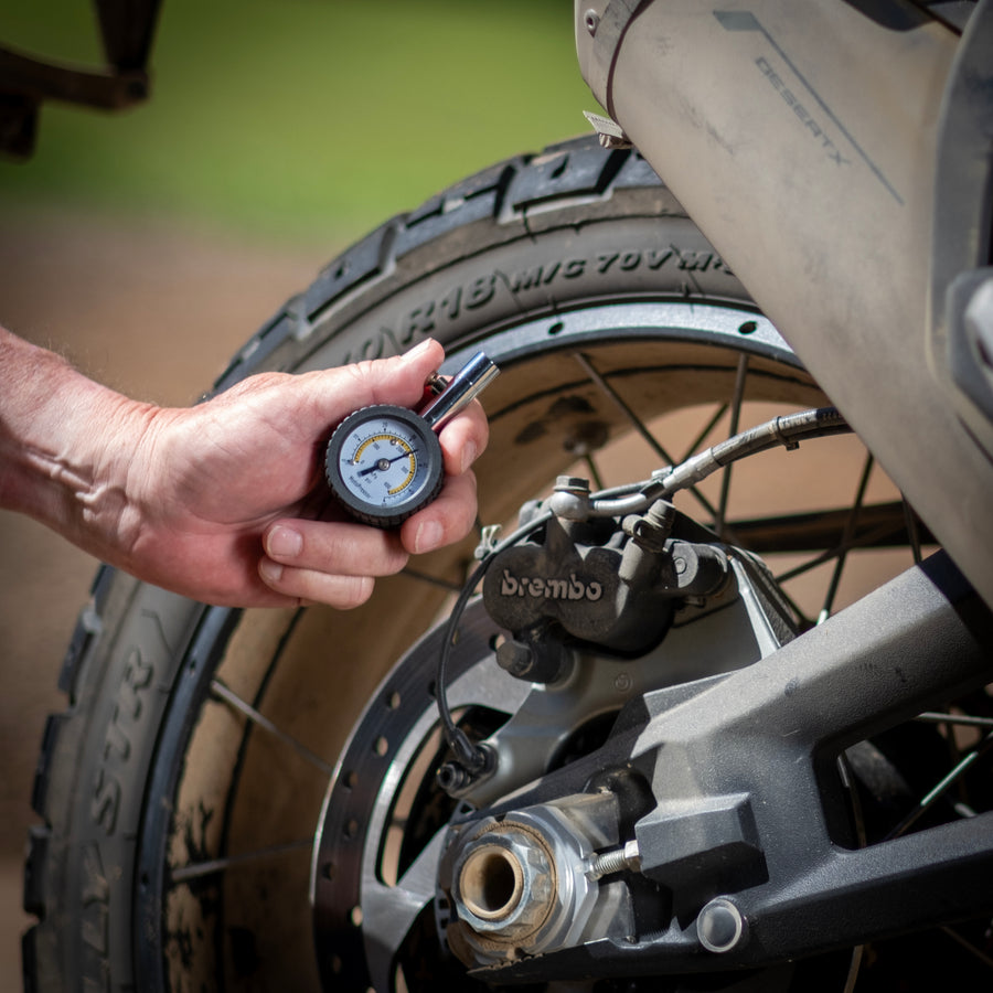 MotoPressor Dial Tyre Gauge