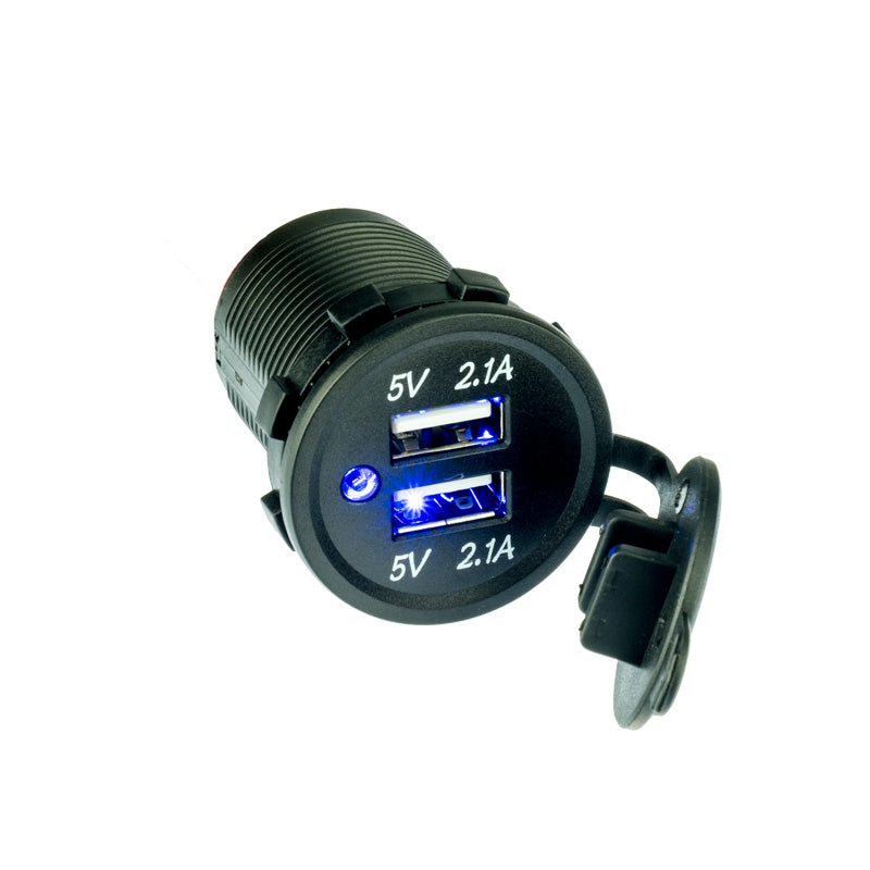 PA018 - Dual USB Power Adaptor